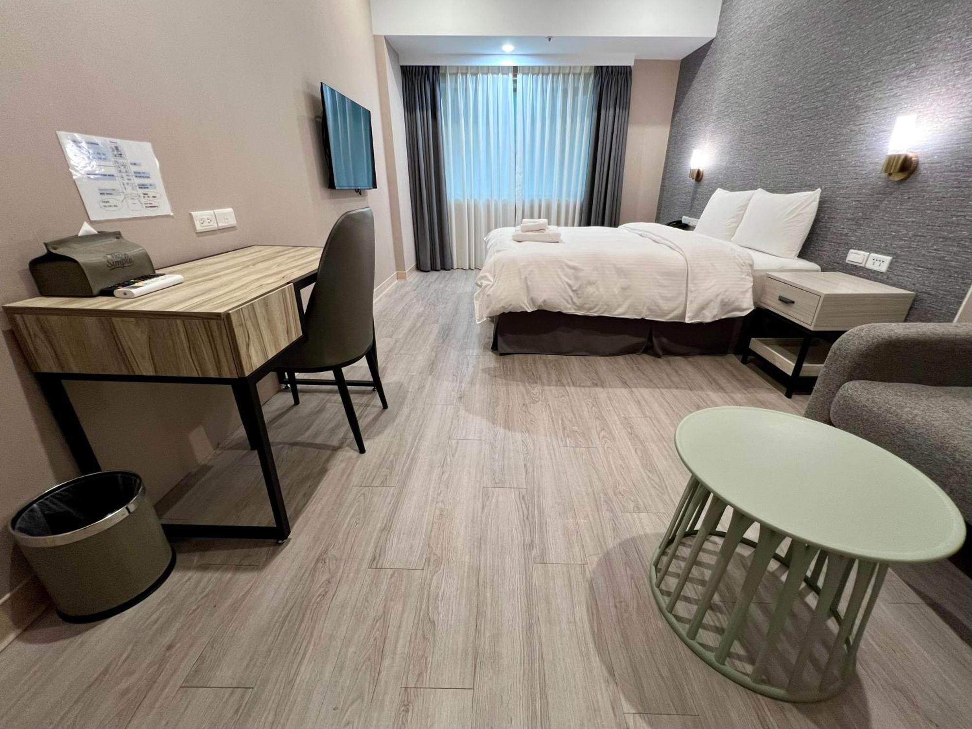 Sky19 Hotel Tajpej Szoba fotó